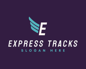 Express Cargo Wings logo design