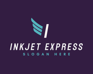 Express Cargo Wings logo design