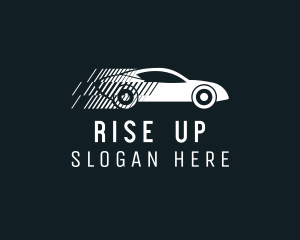 Fast Car Drag Racing logo design