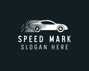 Fast Car Drag Racing logo design