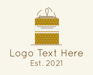 Religious - Honey Candle Pattern logo design