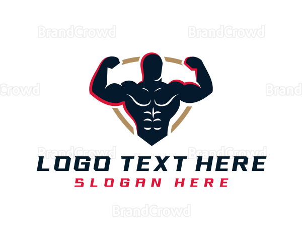 Strong Gym Muscle Logo