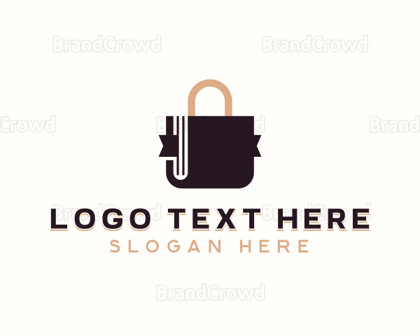 Shopping Bag Bookstore Logo