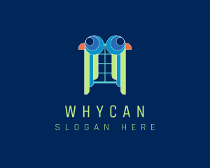 Multicolor Window Curtain Logo