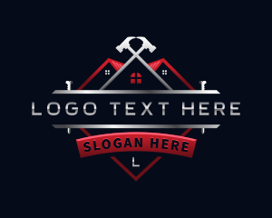 Hammer - Roof Hammer Renovation logo design