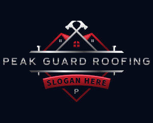 Roof Hammer Renovation logo design