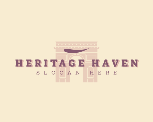 Historic - Archway Landmark Building logo design