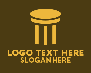 Gold Column Law Firm  Logo