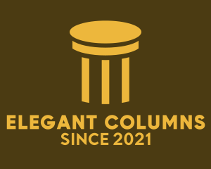 Gold Column Law Firm  logo design