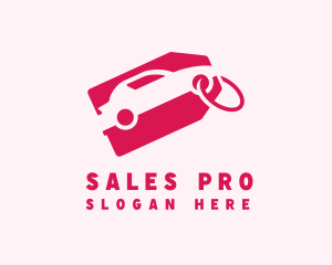 Car Sale Tag logo design