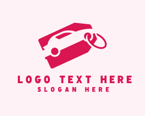 Auto Shop - Car Sale Tag logo design