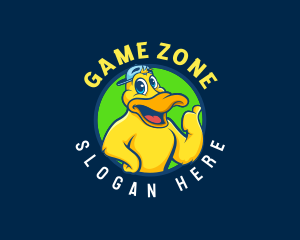 Duck Esports Character logo design