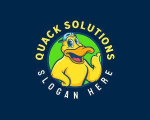 Duck - Duck Esports Character logo design