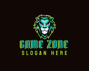 Wildlife Lion Esports logo design