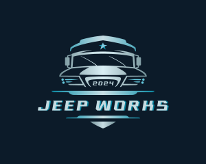 Jeep - Jeep Vehicle Garage logo design