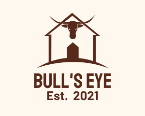 Farm House Bull logo design