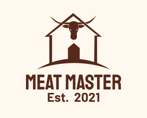 Farm House Bull logo design