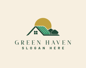 Bush - Suburb Home Residential logo design