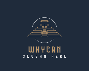 Ancient Spiritual Pyramid Logo