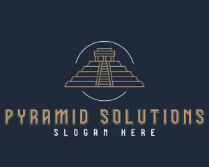 Pyramid - Ancient Spiritual Pyramid logo design