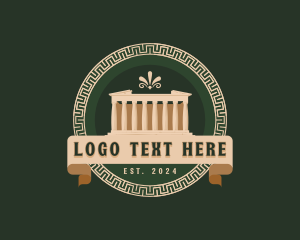 Structure - Historical Temple Structure logo design