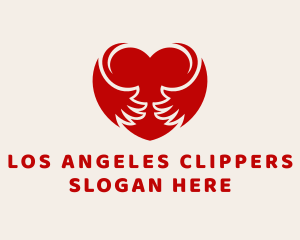 Couple - Red Heart Care logo design