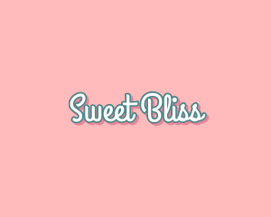 Feminine Pastel Sweets logo design