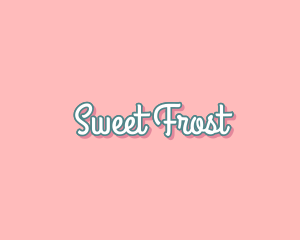 Feminine Pastel Sweets logo design