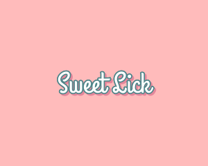 Feminine Pastel Sweets logo design