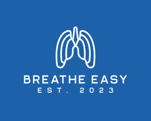 Emphysema - Breathing Respiratory Lungs logo design