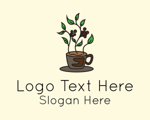 Coffee Pot Plant  Logo