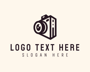 Photobooth - Camera Photography Studio logo design