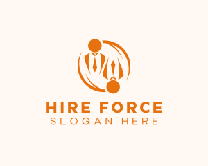 Employer - Corporate Job Employee logo design