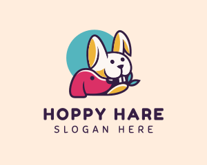 Dog Rabbit Pet  logo design