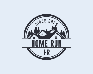 Home Builder Roofing logo design