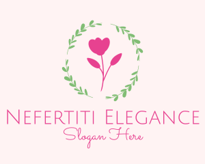 Elegant Rose Emblem logo design