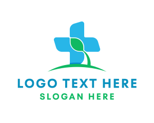 Ambulance - Leaf Cross Medical Clinic logo design