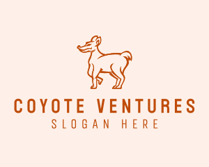 Wild Coyote Zoo logo design