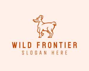 Wild Coyote Zoo logo design