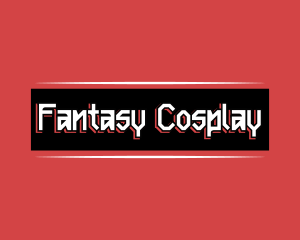 Cosplay - Simple Medieval Banner logo design