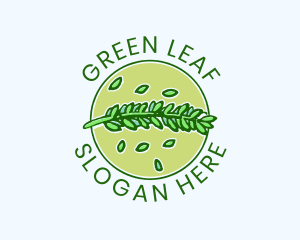 Herb Branch Leaf logo design