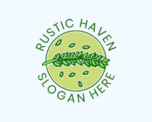 Herb Branch Leaf logo design