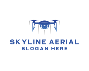 Aerial - Drone Aerial Film logo design