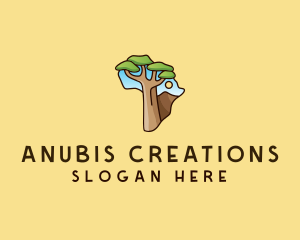 African Tree Africa logo design