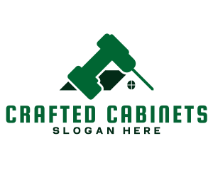 Cabinetry - Home Handyman Drill logo design