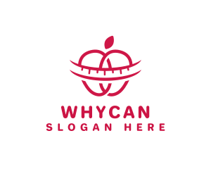 Health - Fruit Apple Nutritionist logo design
