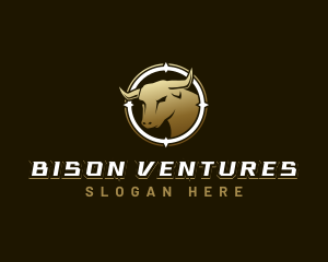 Bull Animal Horn logo design