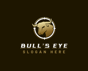 Bull Animal Horn logo design