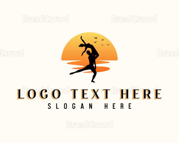 Ballet Dance Performance Logo