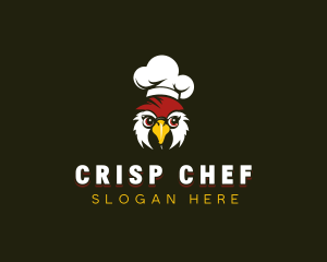 Rooster Chicken Chef logo design